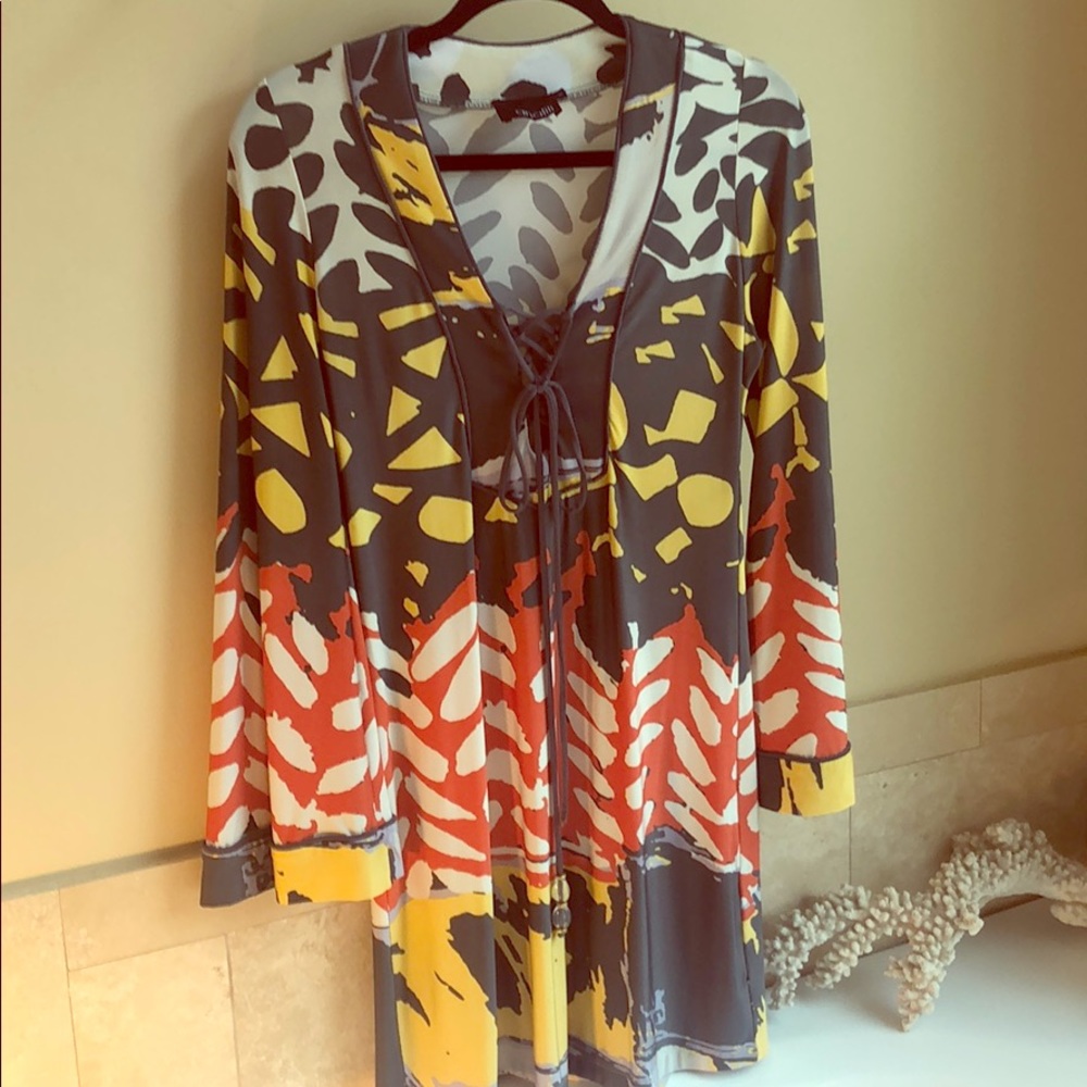 Analili Lace Up Tunic